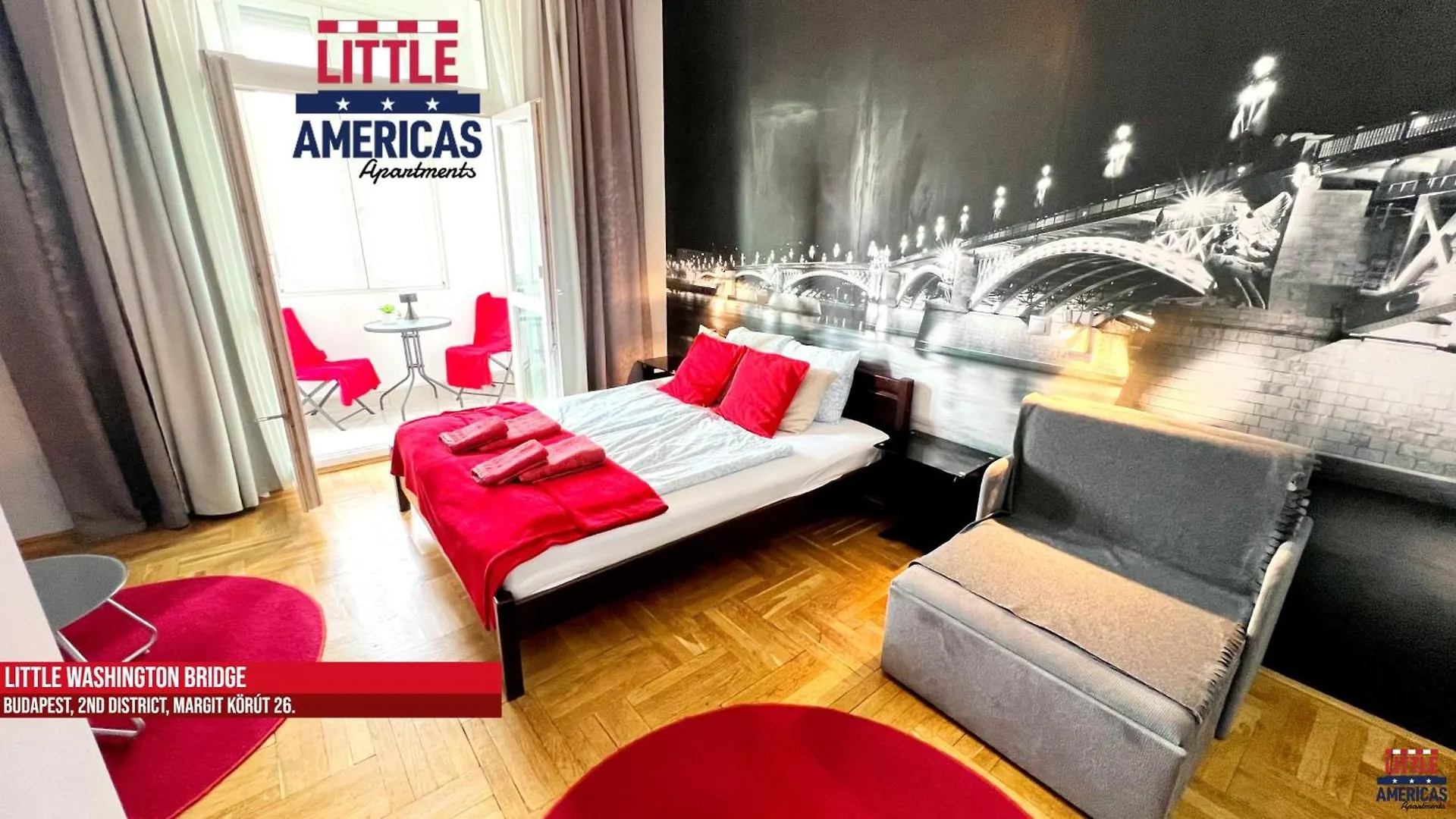 Little Americas Hillside Apartments location
